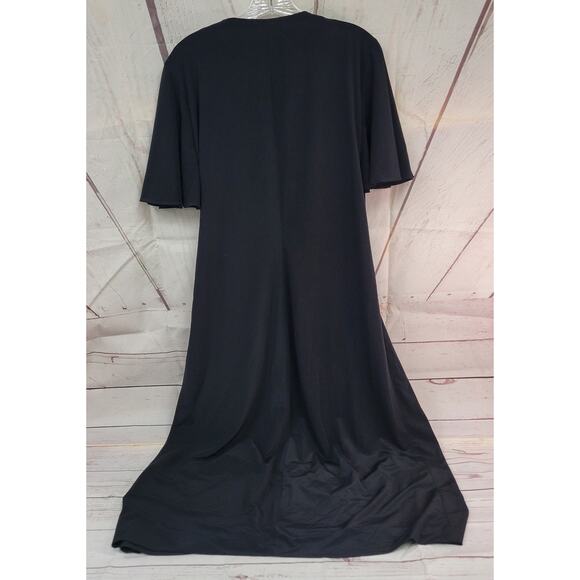 Jean Nidetch Claudia Cooper Black Studded Dress - Size 16 - Picture 2 of 6